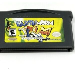 Earthworm Jim Nintendo Game Boy Advance GBA Cart Only